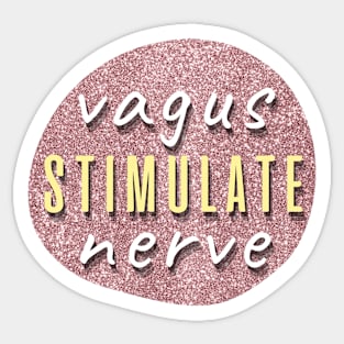 Stimulate Vagus Nerve Sticker